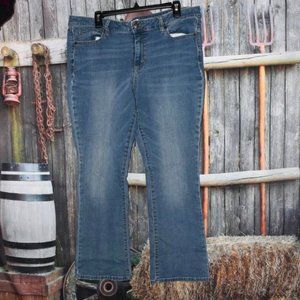 Sonoma Jeans Pants Trousers Light Denim 18 S Bootcut XL 1X